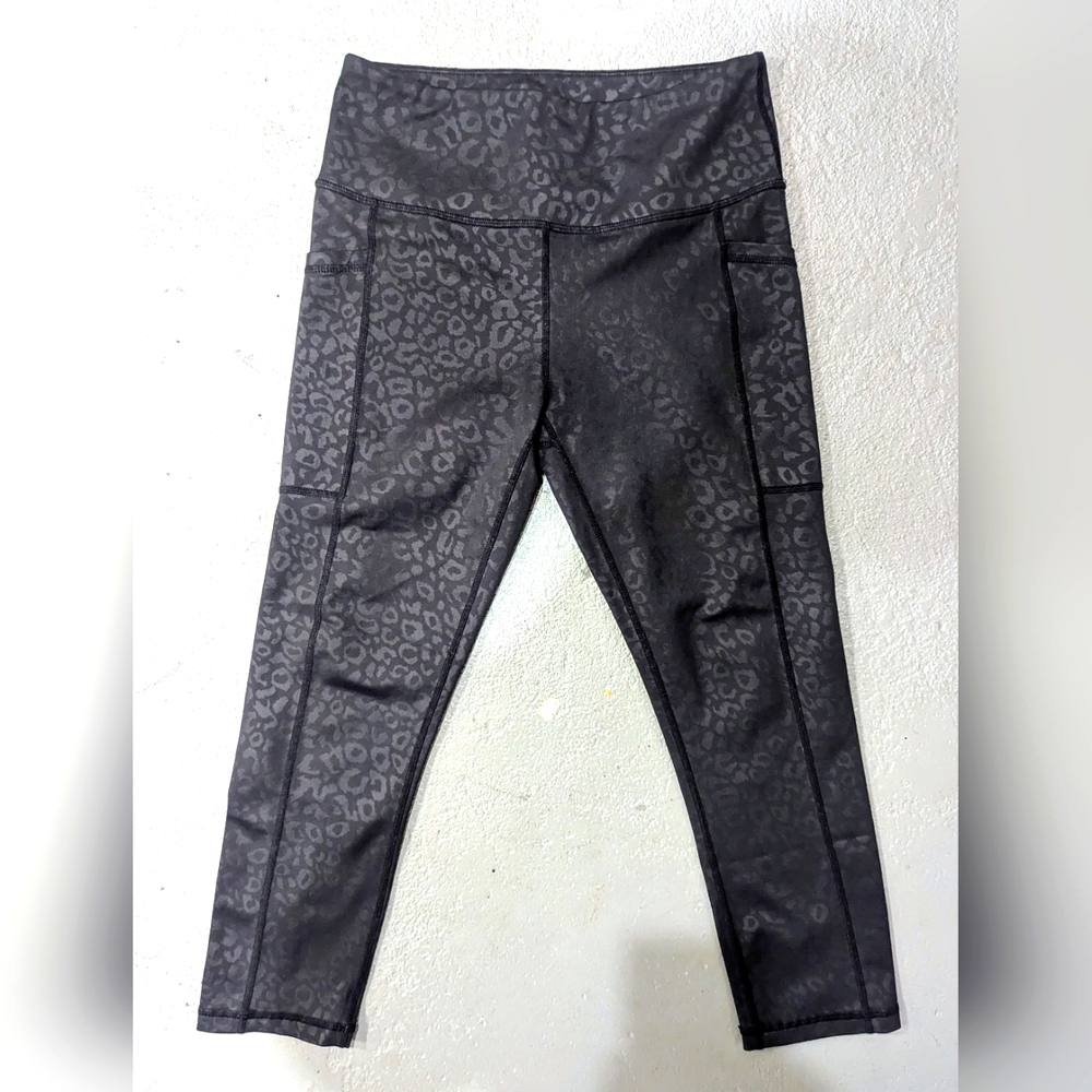CVG Black Leopard Leggings